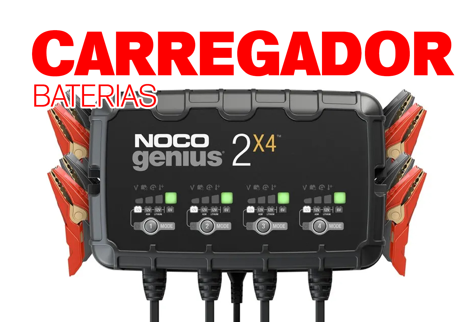 CARREGADORES BATERIA NOCO